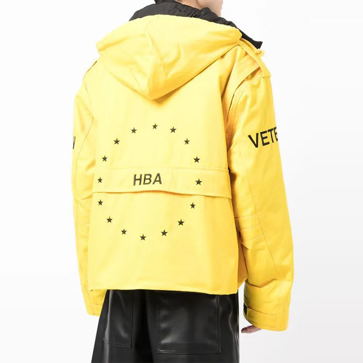 Hood By Air Jackets Unisex Yellow-3