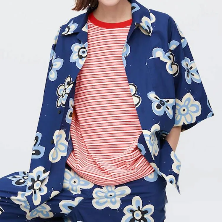 UNIQLO X Marni Oversized Open Collar Shirt Asia Sizing-3