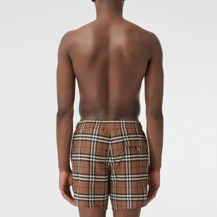 Burberry Swimming Shorts Men Brown-2