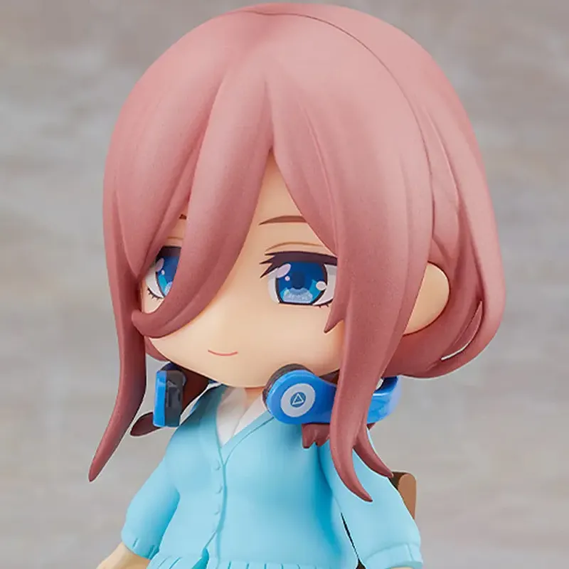 GSC Miku Nakano Nendoroid Swacchao! The Quintessential Quintuplets Chibi Figures 9cm-3