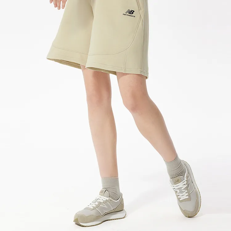 New Balance Casual Shorts Women's Beige-2