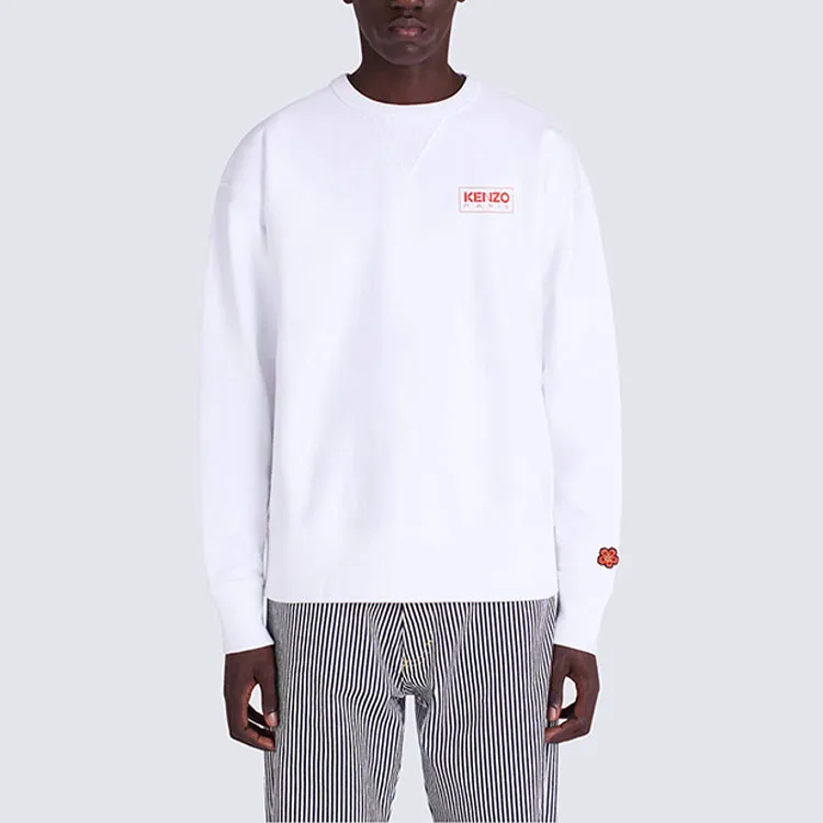 KENZO Sweatshirts Men White-4