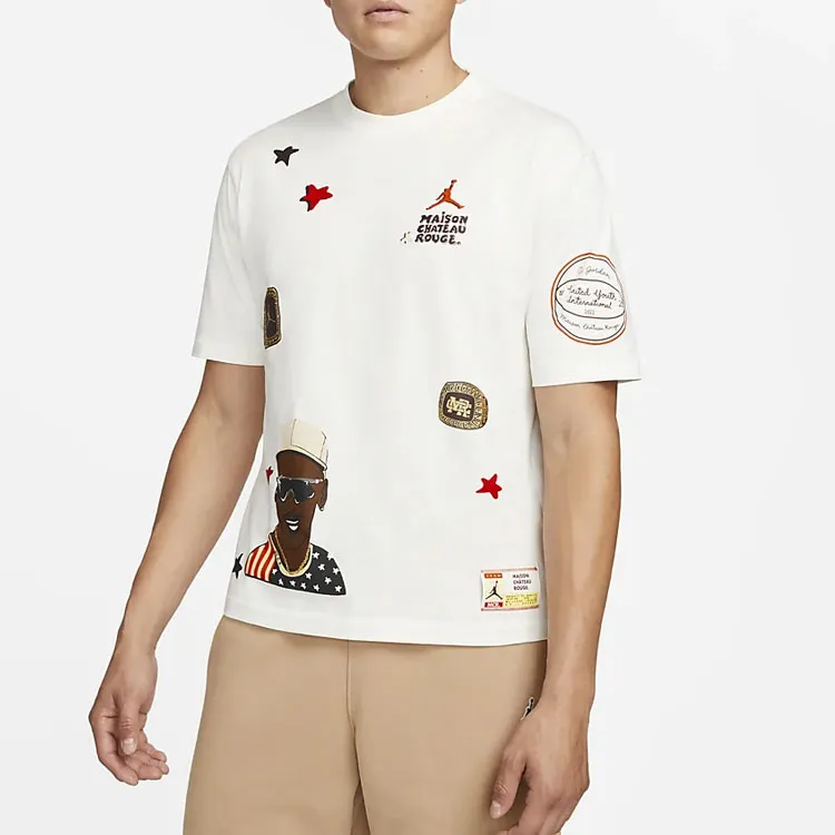 Jordan X Maison Chateau Rouge T Shirt-4