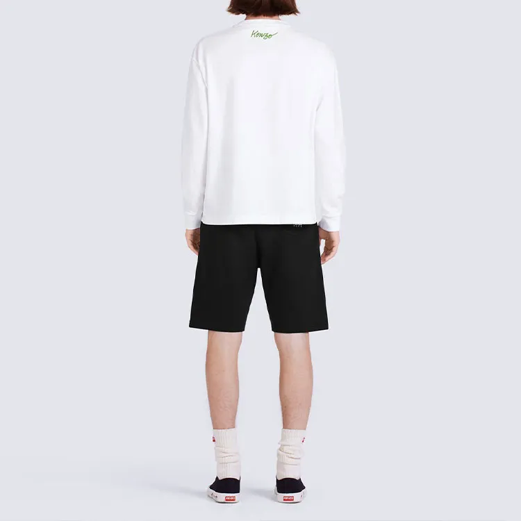 KENZO Logo Embroidered Track Shorts-3