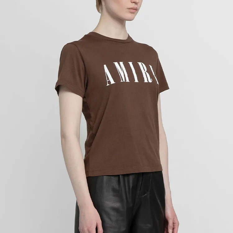 AMIRI T-Shirts Women's Brown-3