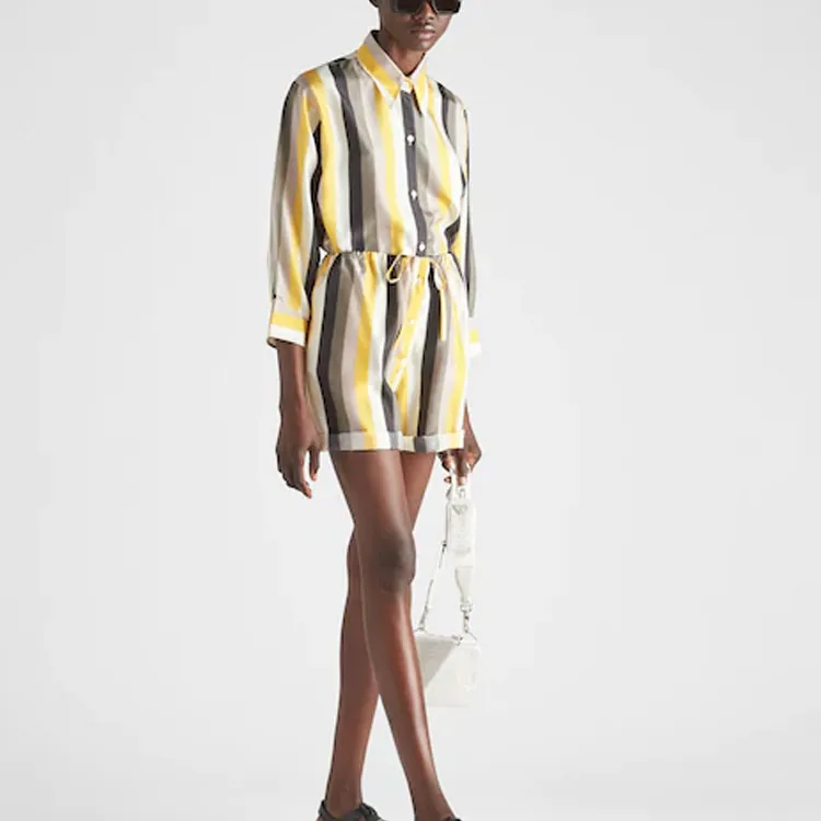 PRADA Shirts Women's Yellow-1