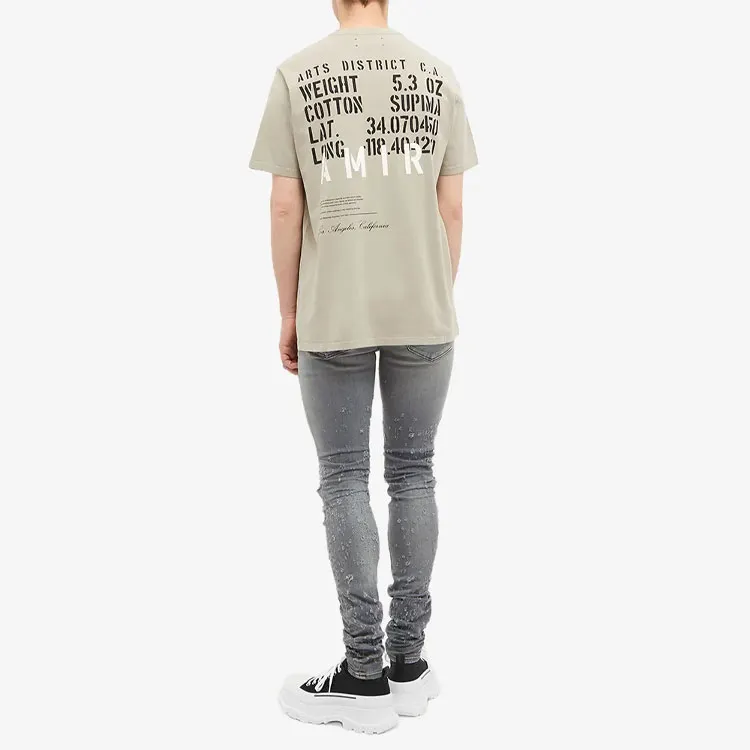 AMIRI T-Shirts Men Brown-3