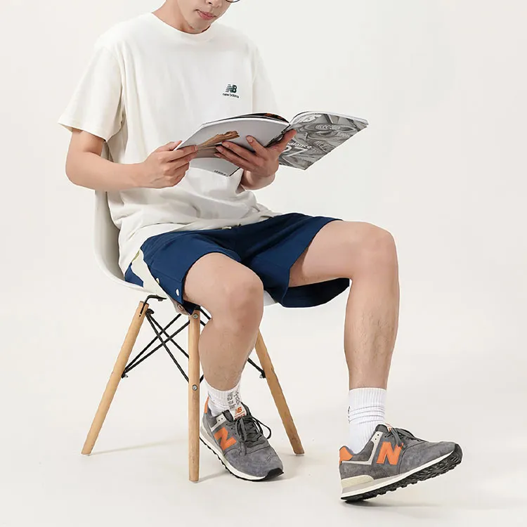 New Balance T Shirt Men's Beige-4