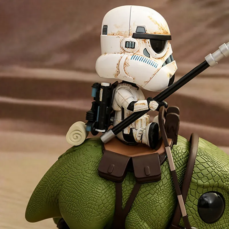 Hot Toys Star Wars Other Characters COSBABY Collection Desert Storm Trooper With Wetback Beast S Chibi Figures-3