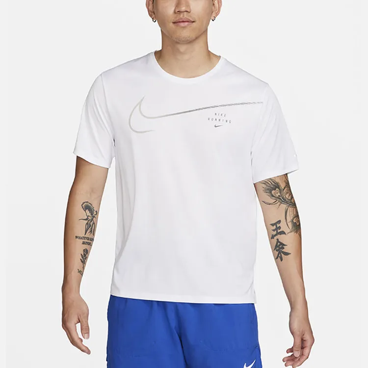 Nike Dri Fit T Shirt Men's White-3