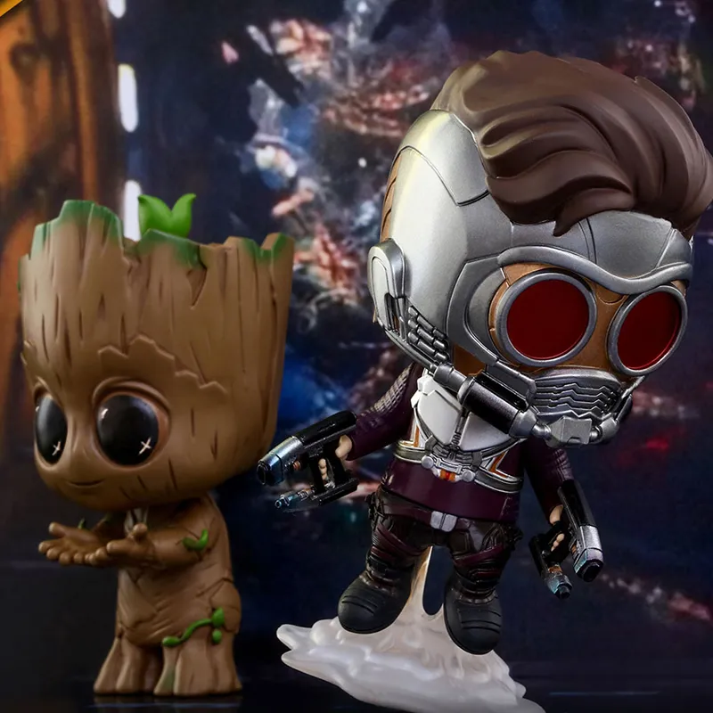 Hot Toys Star Knight Cosb361 Guardians Of The Galaxy 2 Groot 10cm/11cm Chibi Figures 10/11cm-3