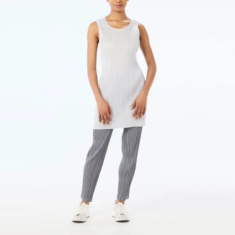 PLEATS PLEASE ISSEY MIYAKE Casual Pants Women's Gray-1