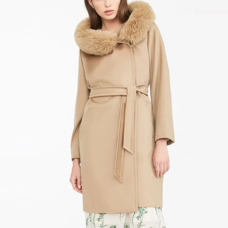 MaxMara Studio Coat Women's Camel-1
