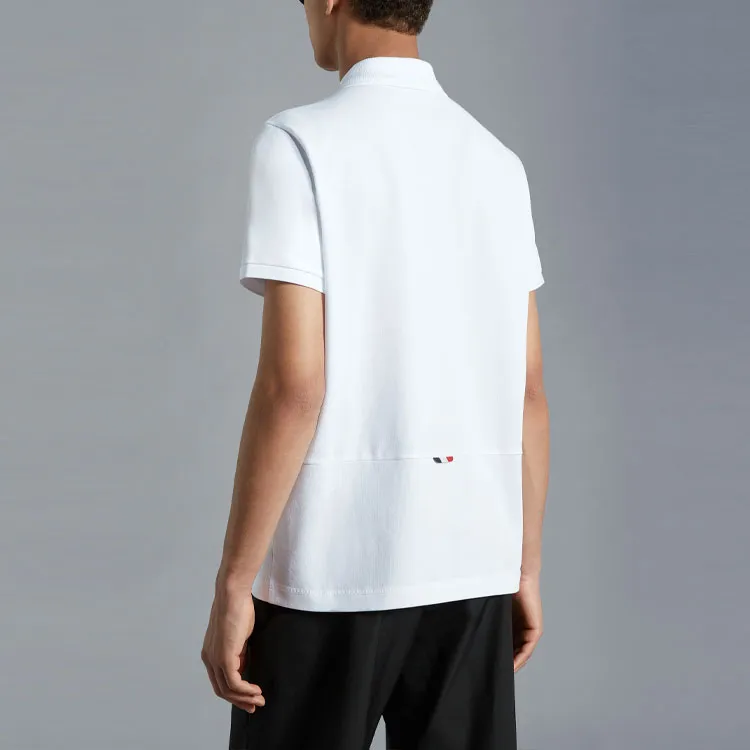 Moncler SS22 Polo Shirts Men Optical White-3