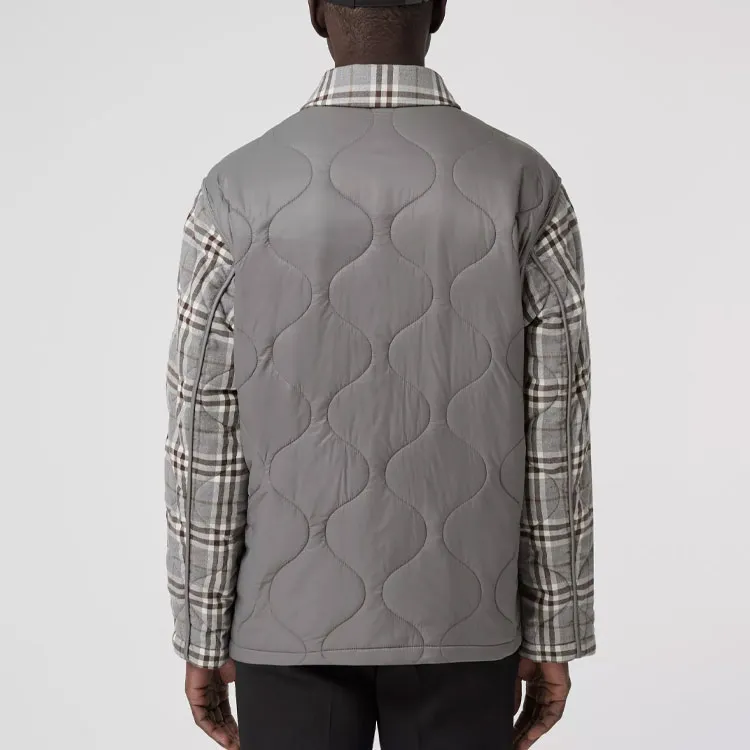 Burberry Flannel Vintage Check Overshirt-2