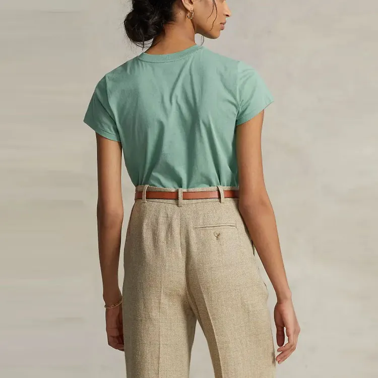 Polo Ralph Lauren SS22 T Shirt Women's Green-2