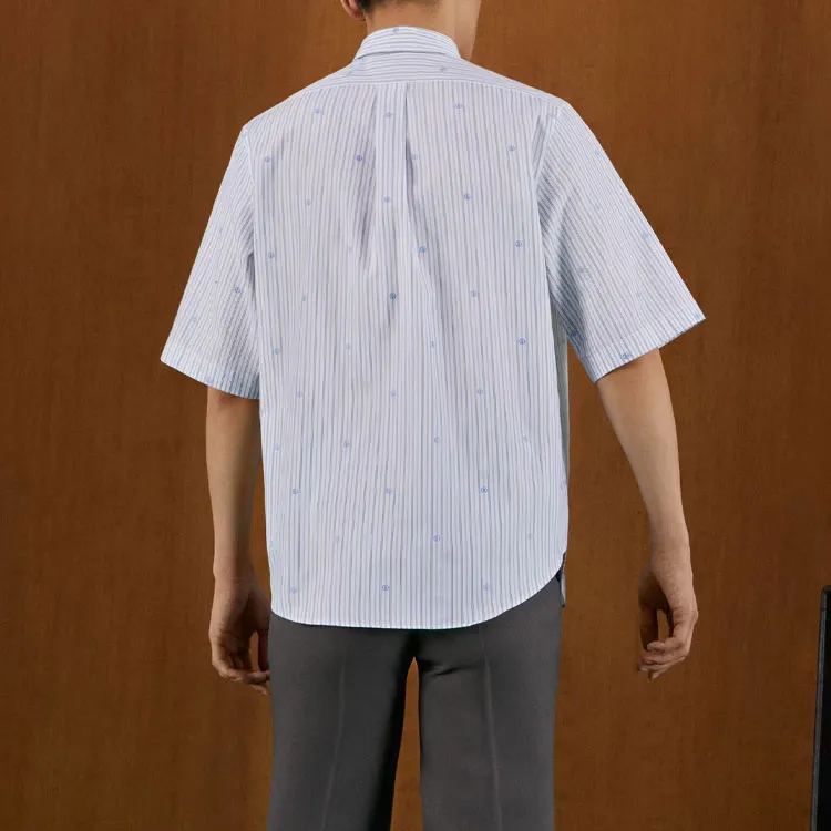 GUCCI Cotton Striped Shirt-1