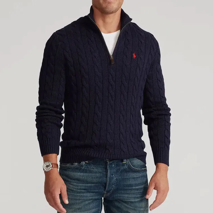 Polo Ralph Lauren SS22 Sweater Men's Marine Blue-4