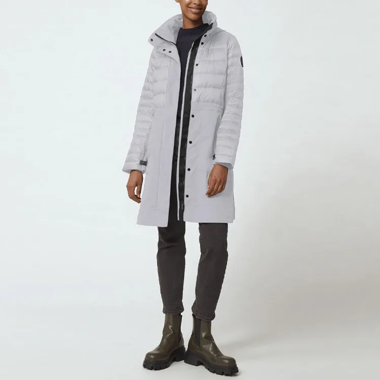 Canada Goose Kenton Series Down Jackets Women's Silver Birch-2