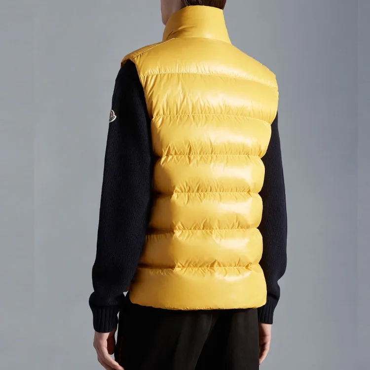 Moncler Tibb Series FW22 Vest Men's Yellow-3