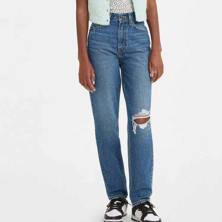 Levis Straight Jeans Women's Blue-2