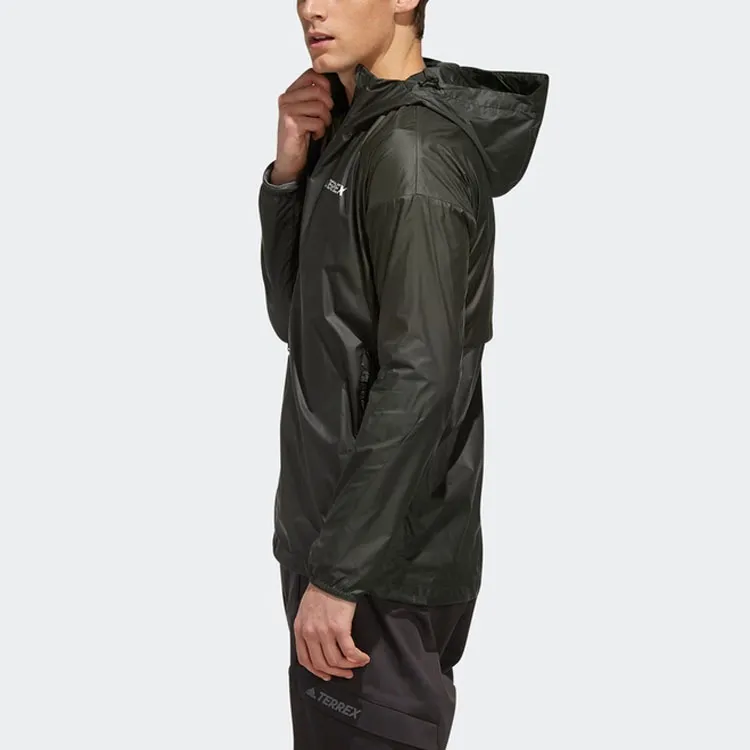 Adidas Terrex Jackets Men Green-5