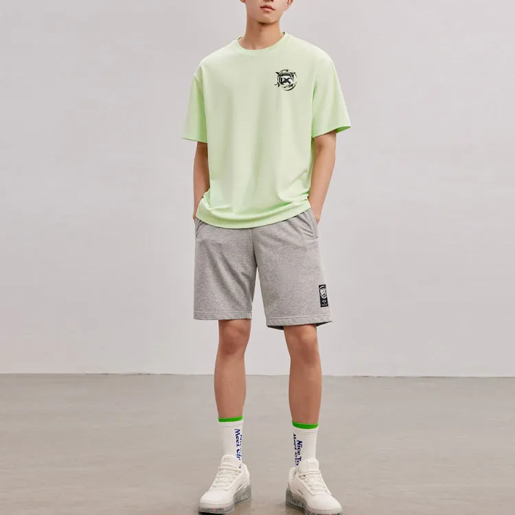 Anta T Shirt Men's Seagull Turquoise-2