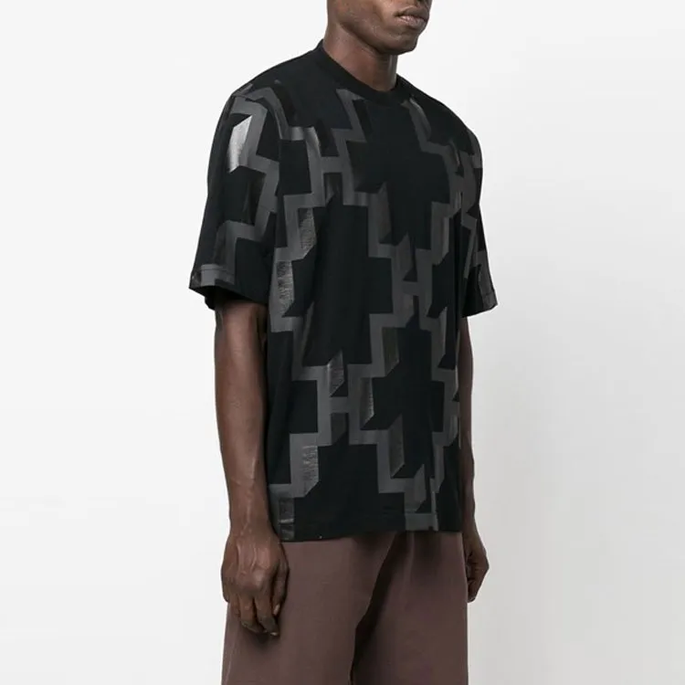 Marcelo Burlon Cross Logo Printed T Shirt-3