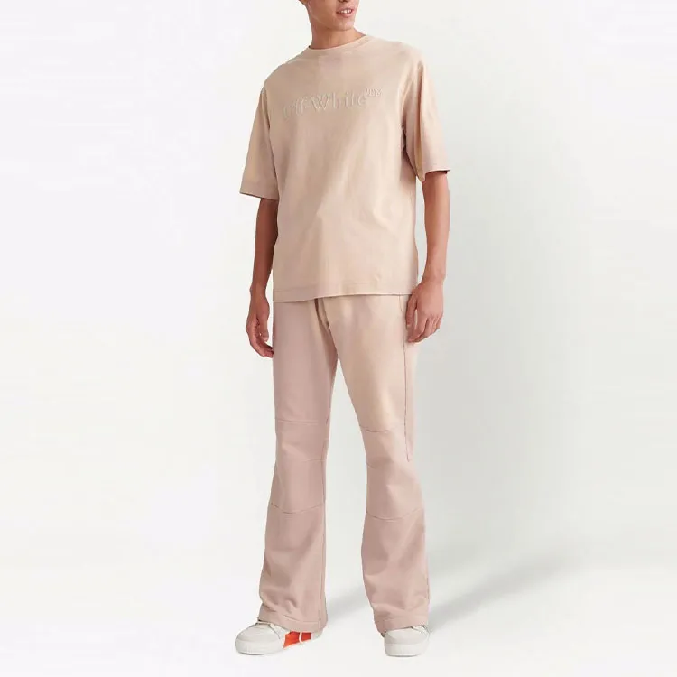 OFF-WHITE T-Shirts Men Pink-3