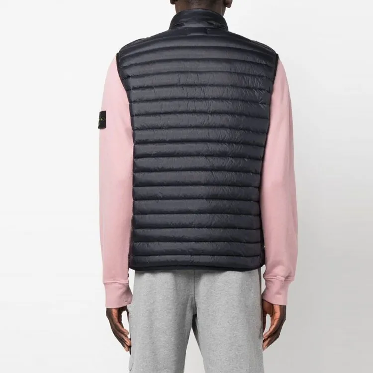 STONE ISLAND G0224 Loom Woven Chambers R Nylon Down TC Gilet-2