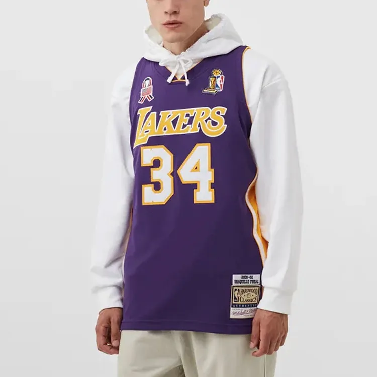Mitchell & Ness Basketball Jerseys Men's Purple-3