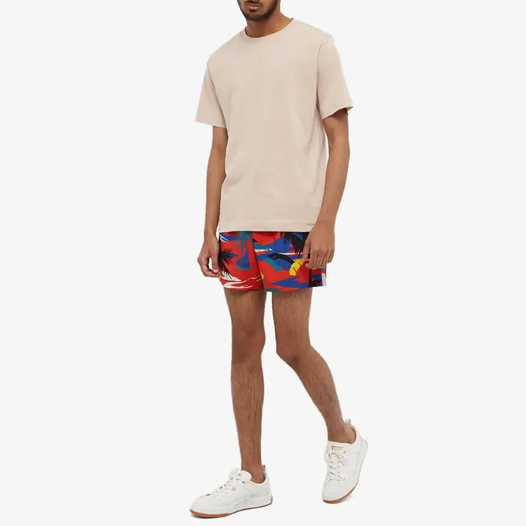 PALM ANGELS X Vilebrequin Palm Tree Print Swim Shorts-2