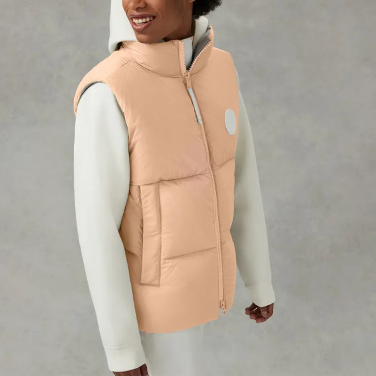 Canada Goose PASTELS Series FW22 Vest Men's Misty Orange-3