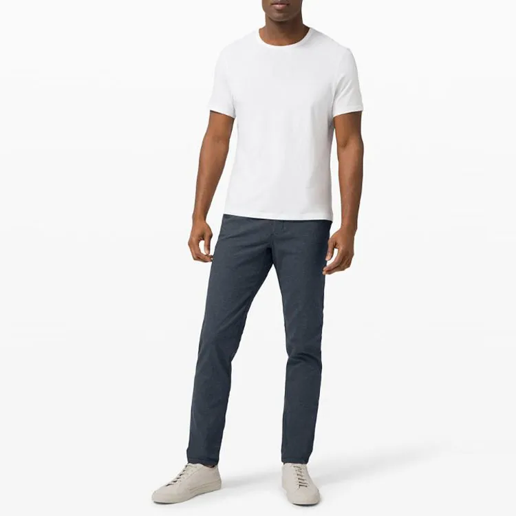 Lululemon ABC Casual Pants Men Gray Blue-2