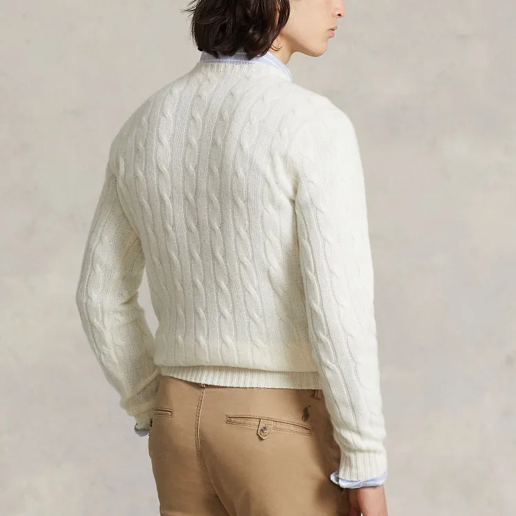 Polo Ralph Lauren Cable knit Crew neck Sweater-4