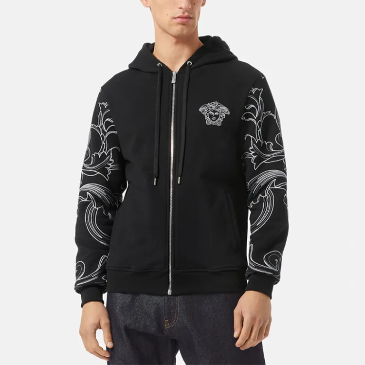 FANSIZHE Sweatshirt Men's Black-1