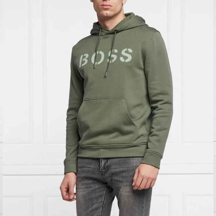 HUGO BOSS Sweatshirts Men Green-5