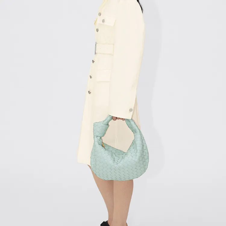 Bottega Veneta Jodie Teen Teal Washed-5