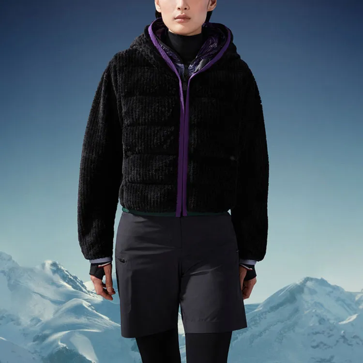 Moncler FW22 Down Jacket Women's Black-3