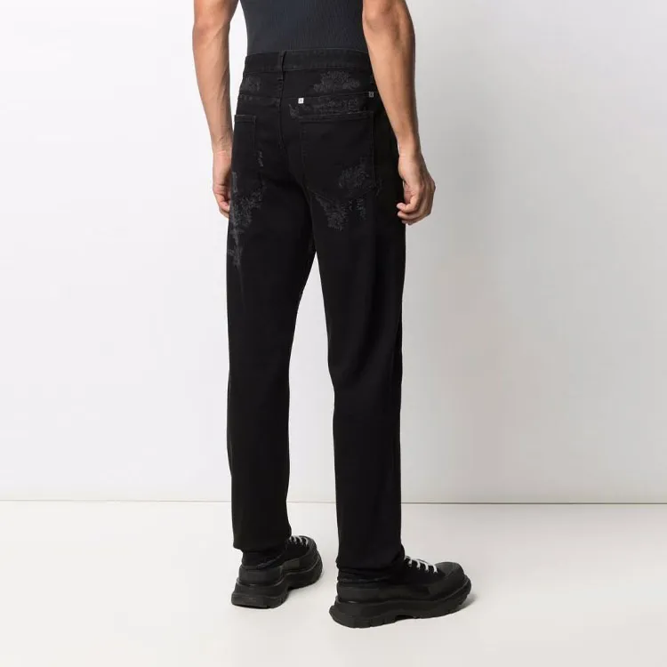 Givenchy Destroyed Slim Fit Jeans-4