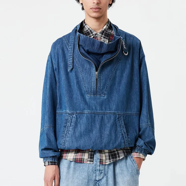 ISABEL MARANT Denim Jackets Men Blue-2