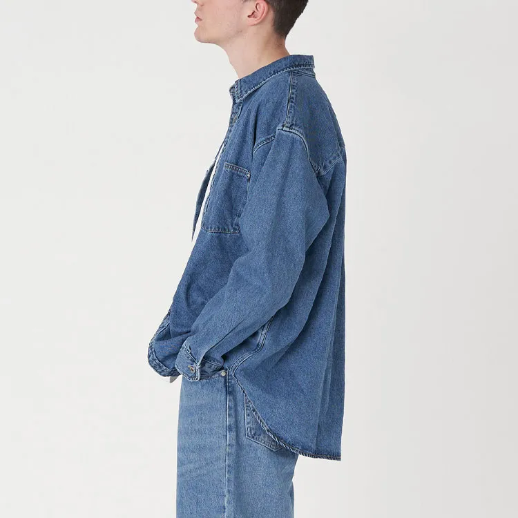Levis Shirts Men Indigo-4