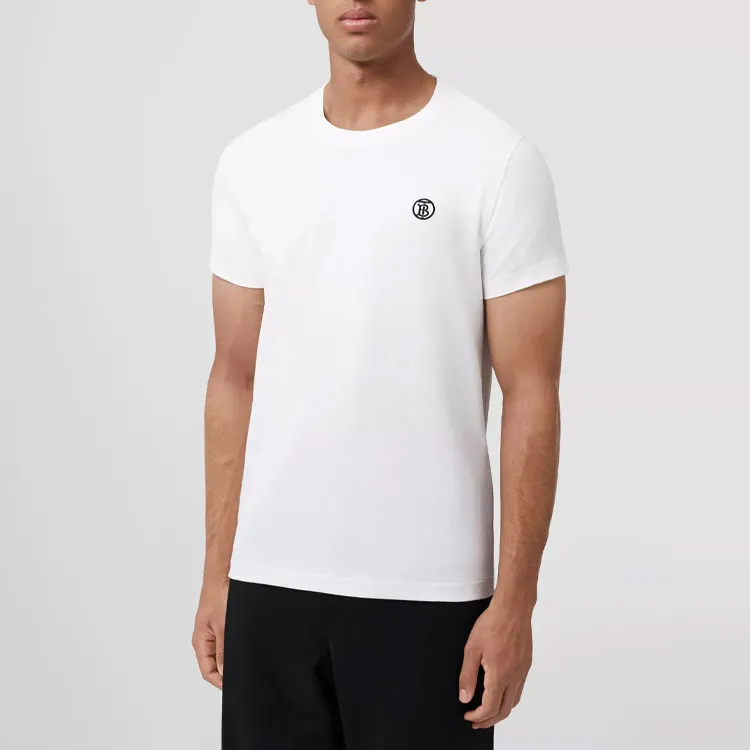 Burberry Monogram Motif Cotton T shirt-6