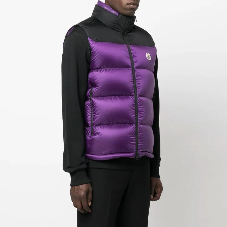Moncler Ophrys Logo Patch Padded Gilet-2