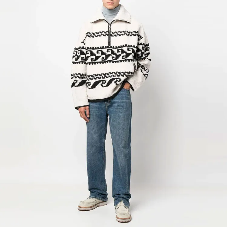 ISABEL MARANT Jackets Men Black/White-1