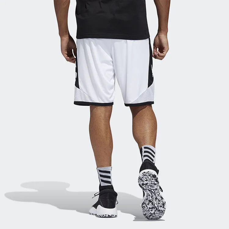 Adidas Basketball Shorts Men White-3