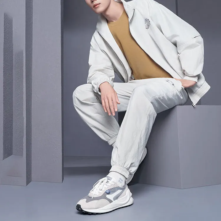 LiNing Sports Trend Series Jacket Fall Men's Water Mist Gray-4