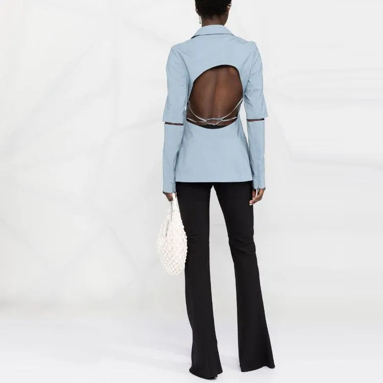 Jacquemus Business Suits Women's Blue-2