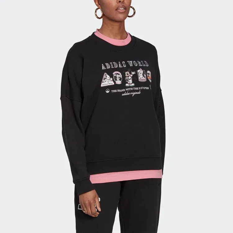 Adidas Sweatshirt Women's Black-1
