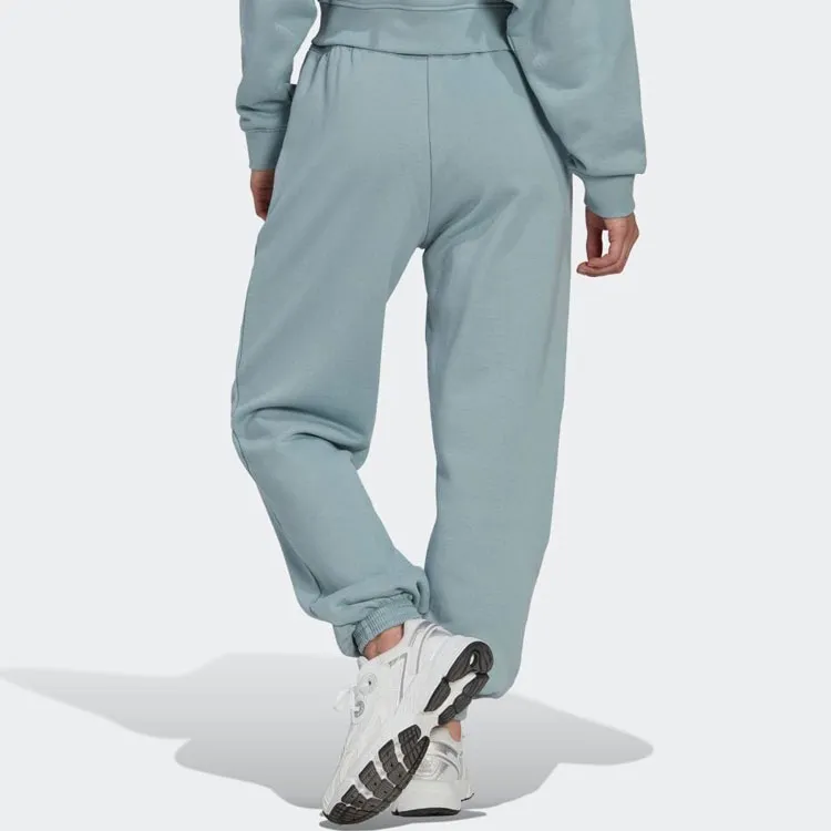Adidas Knitted Sweatpants Women's Blue-3